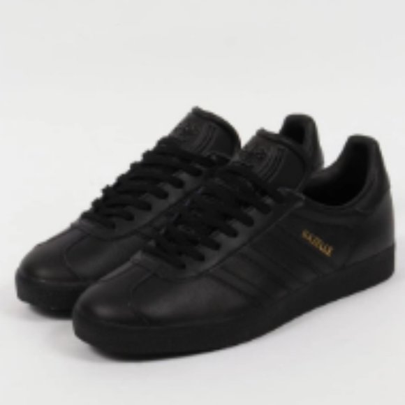 SNEAKERS RUNNING GAZELLE LEATHER FUL BLACK